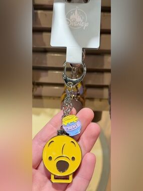 2026 Disney Parks Winnie The Pooh Waffle Maker Bag Charm Keychain New